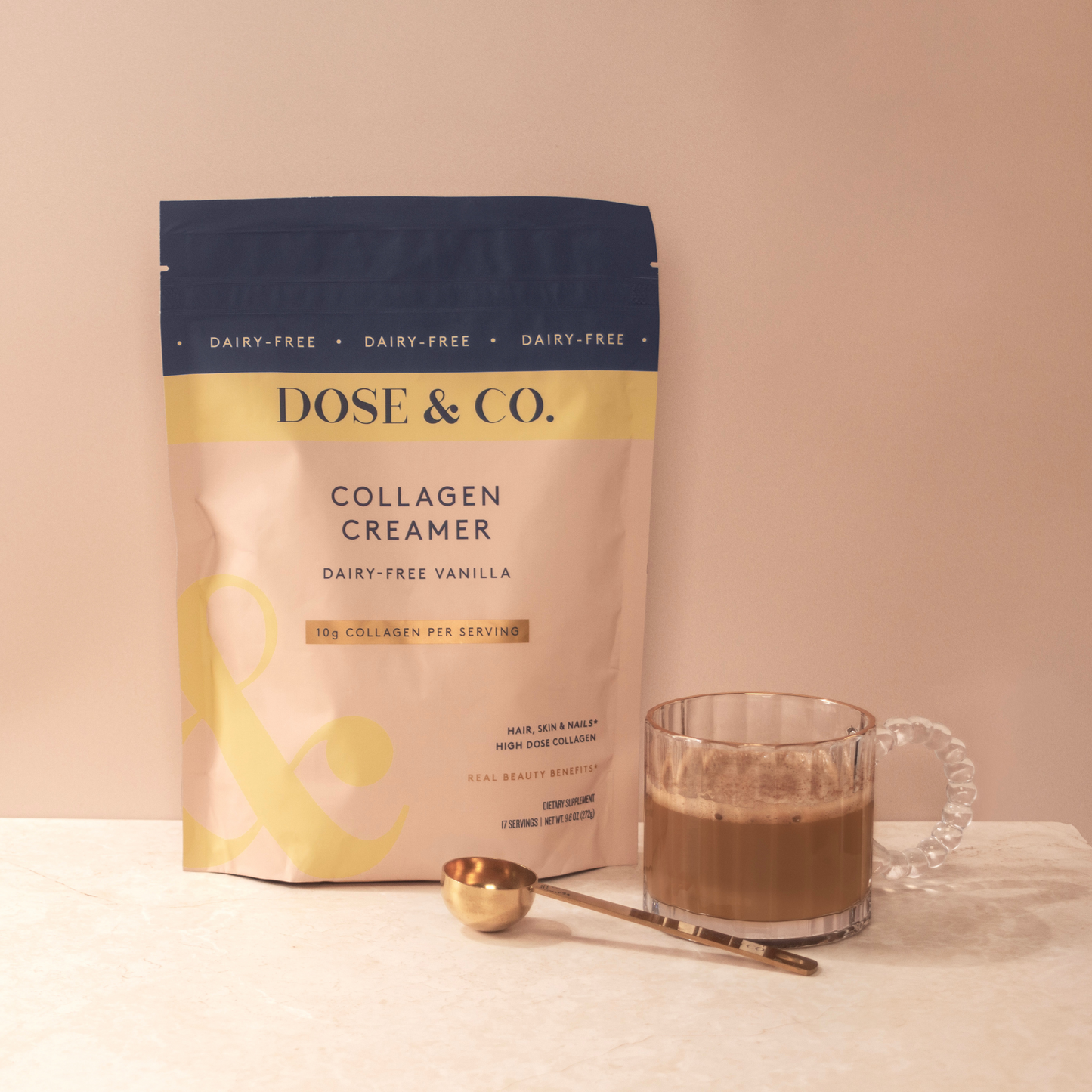 Dairy-Free Collagen Creamer Vanilla Pouch