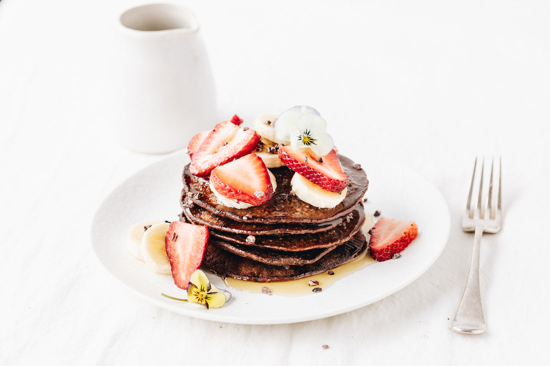 Double Chocolate Pancakes