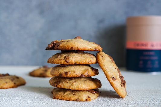 Caramel Chocolate Chip Cookies