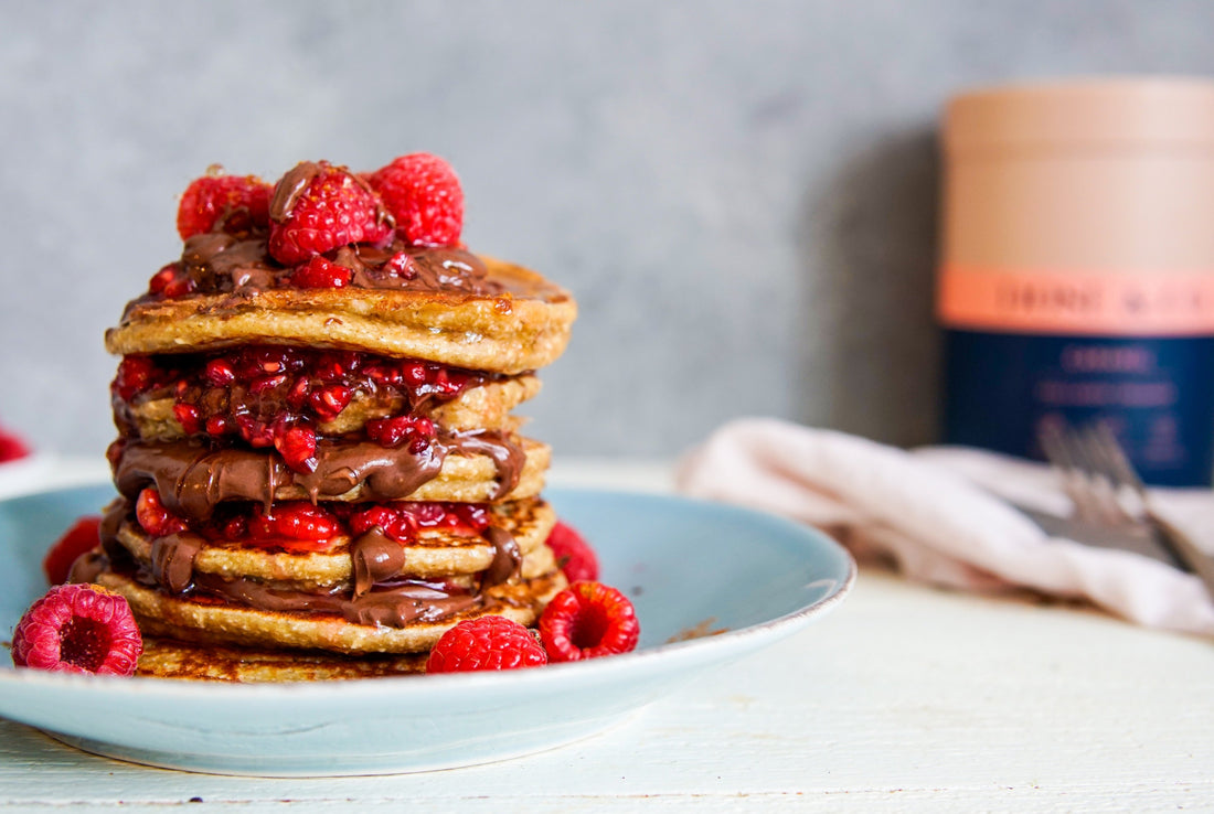 Caramel Collagen Pancakes