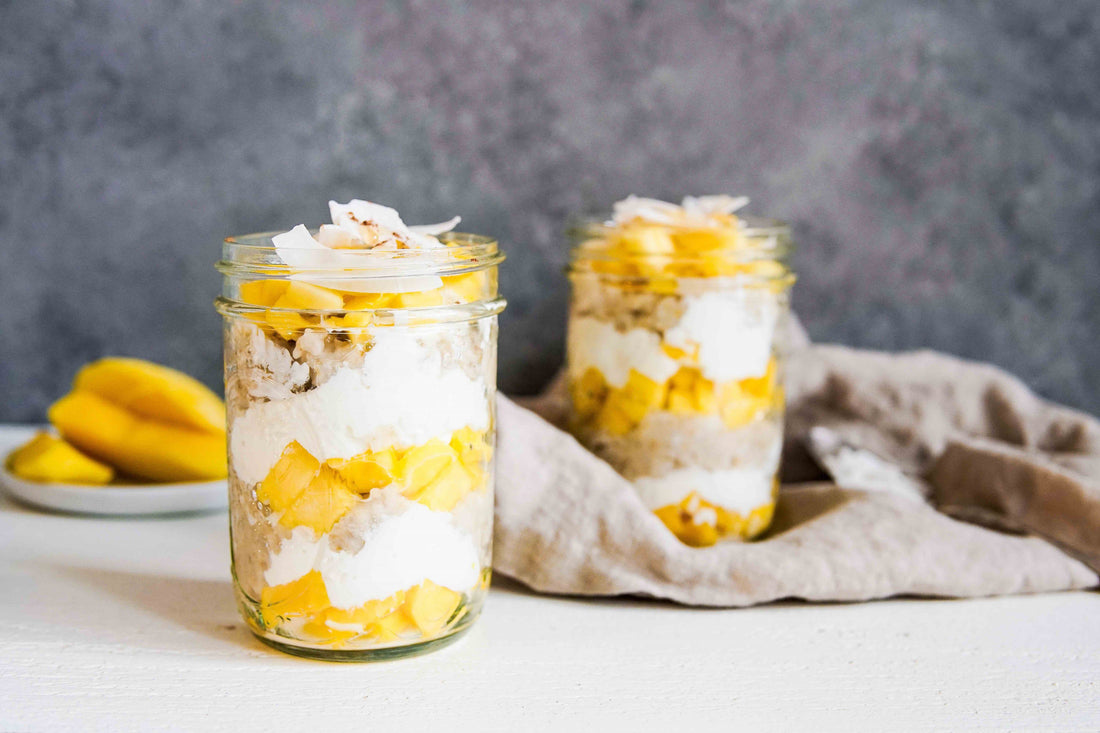 Mango and Coconut Oats