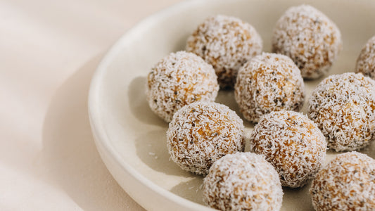 Peach and Coconut Raw Balls