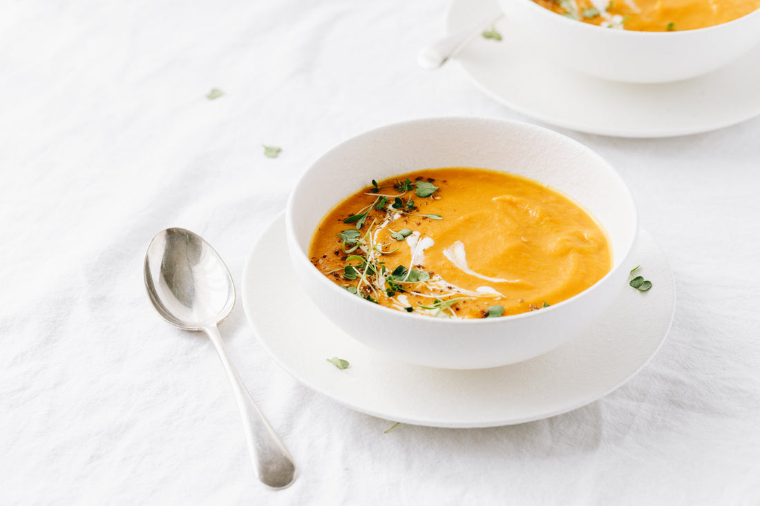 Khloé's Sweet Potato & Carrot Soup