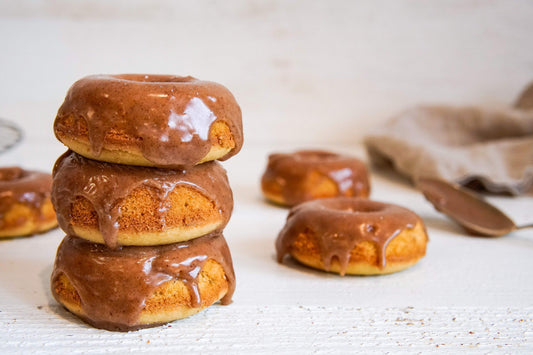 Salted Caramel and Peanut Butter Donuts