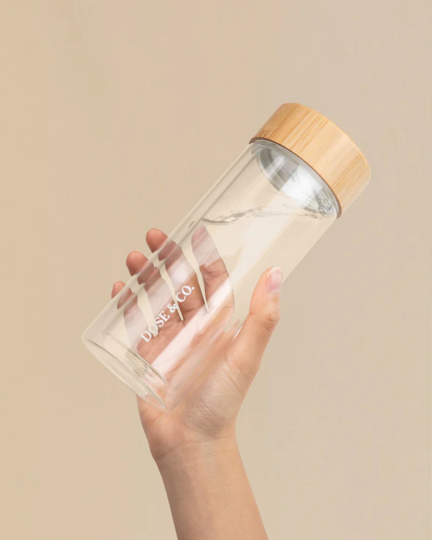 Glass Drink Bottle - Dose & Co | United States
